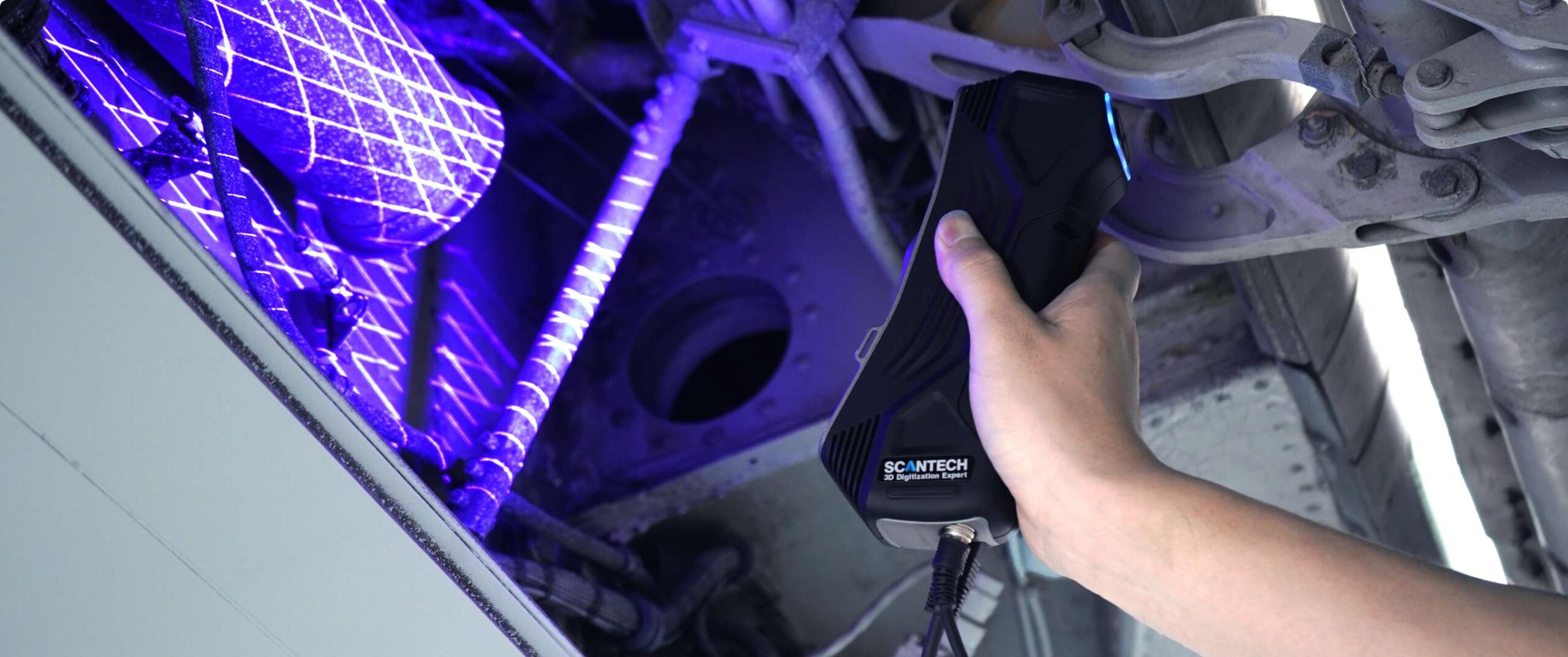 Láser escáner Trackscan 42 de Scantech diseñado para mediciones precisas en 3D