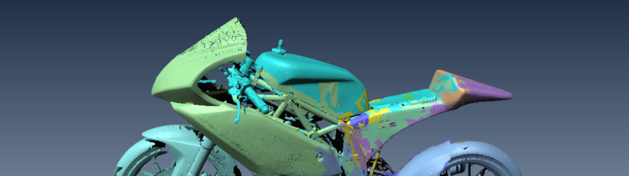 Proceso de ingeniería inversa 3D con metrología dimensional y diseño CAD