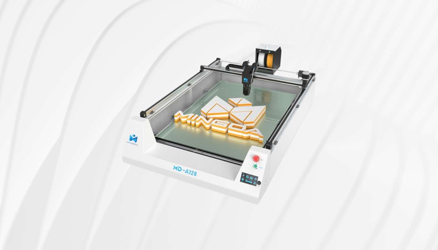 Impresora 3D MINGDA MD-A 128 de alta precisión sin necesidad de dianas de referencia