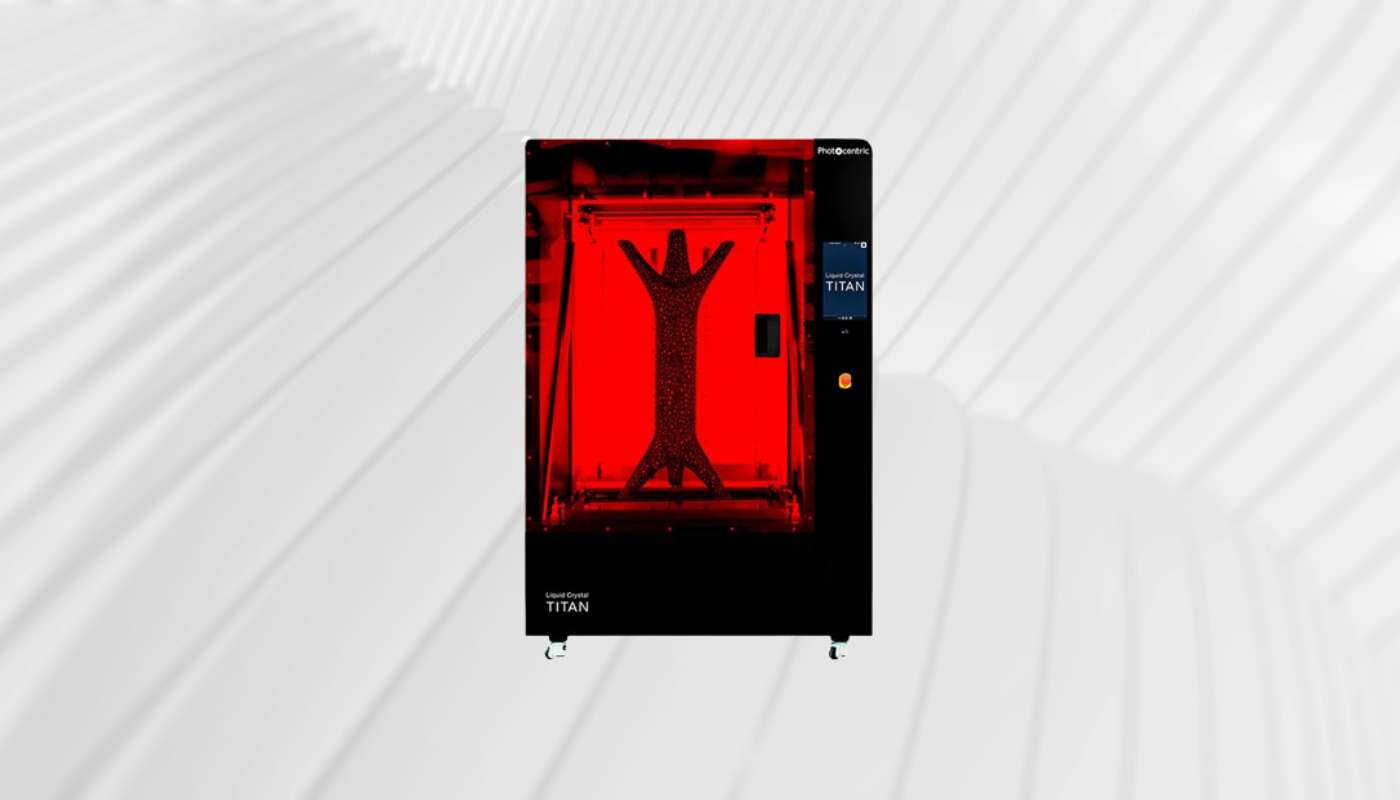 Impresora 3D PHOTOCENTRIC LC TITAN, ideal para fabricar piezas grandes en masa