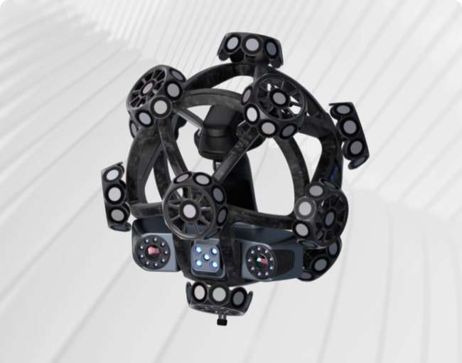 Escáner 3D inalámbrico NimbleTrack con avanzada tecnología de láser azul