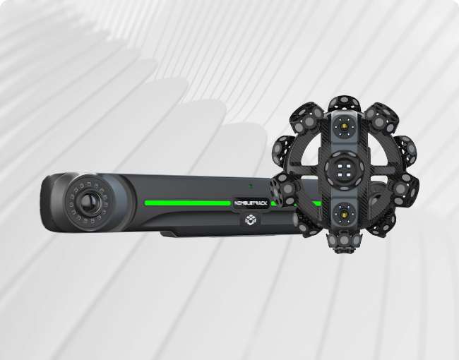 Sistema de escaneo óptico 3D con Optical Tracking para seguimiento preciso
